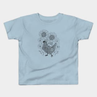 Garden Chicken Kids T-Shirt